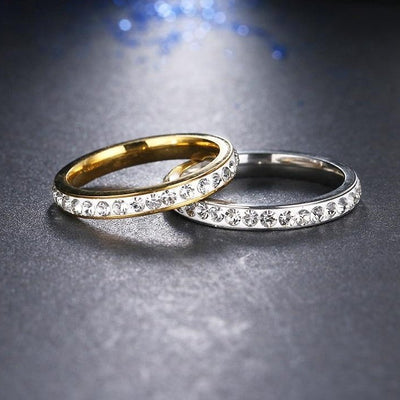Stainless Titanium Steel Rings For Women