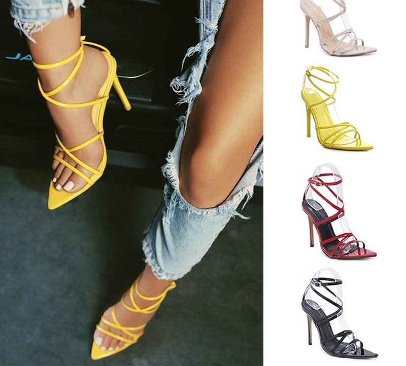 Nichole Point Sandals High Heels