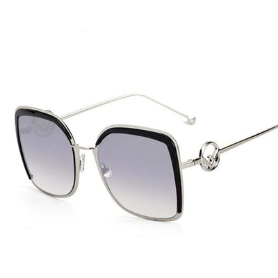 Square Elegant Ladies Cat Eye Sunglasses Women