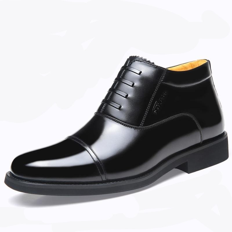 High Quality Genuine Leather Snow Boots