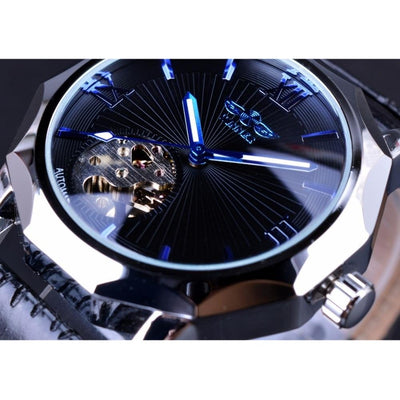Blue Ocean Geometry Design Men's Top Watch