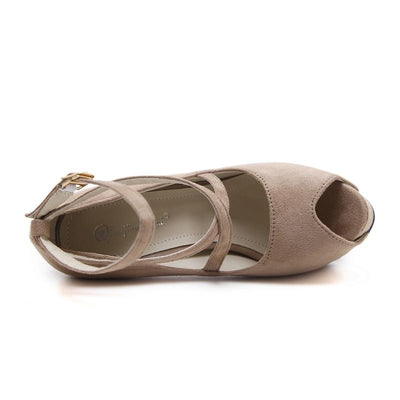 Women Pumps high heels sexy Peep toe