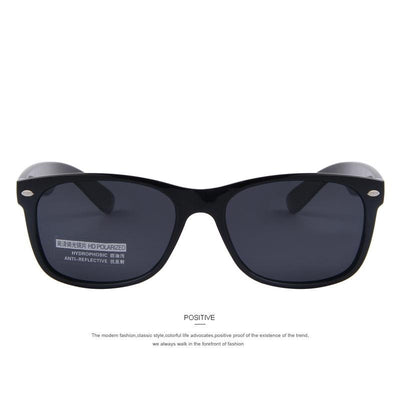 Classic Men's Retro Rivet Tones Polarized Sunglasses
