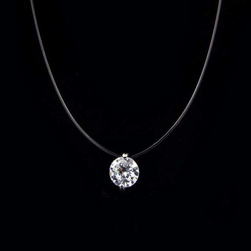 Female Transparent Fishing Line Necklace