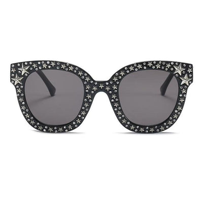 Vintage Square Cat Eye Sunglasses Women