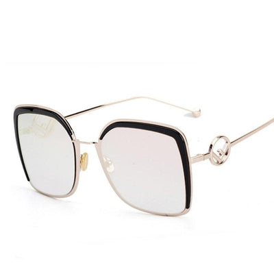 Square Elegant Ladies Cat Eye Sunglasses Women