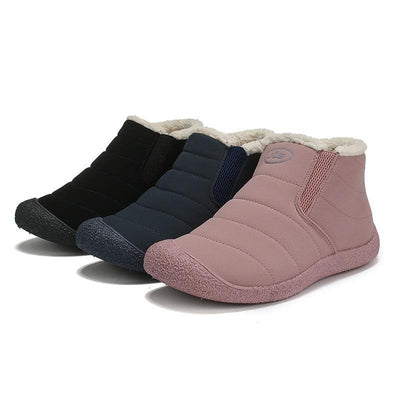 Unisex Waterproof Cotton Cloth Winter Shoes for Men