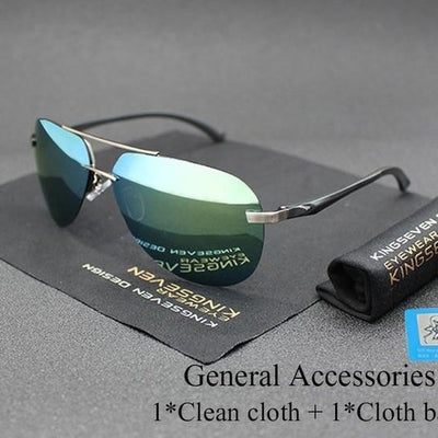 Driver Mirror Aluminum Magnesium Polarized Sunglasses Men
