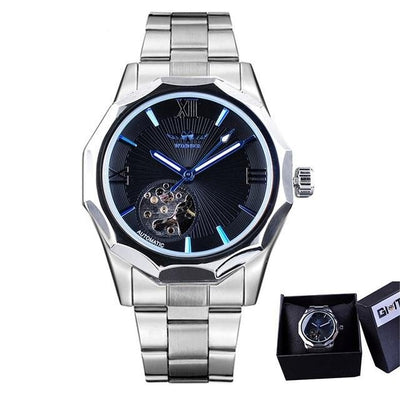 Blue Ocean Geometry Design Men's Top Watch