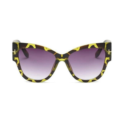 Vintage Square Designer Sunglasses Women