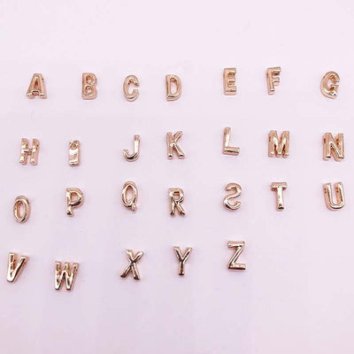 Tiny gold initial necklace gold letter necklace