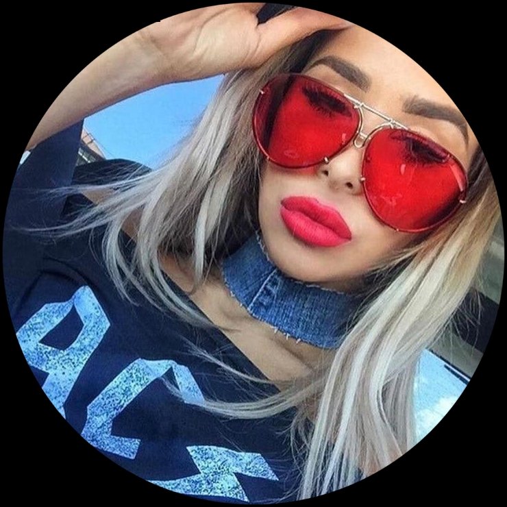 Over sized Aviator Sunglasses Women Shades