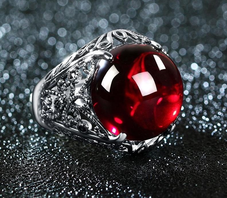 Luxury Vintage 100% 925 Silver Ring