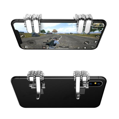 4-Click Metal Mobile Controller Portable Gamepad L1 R1