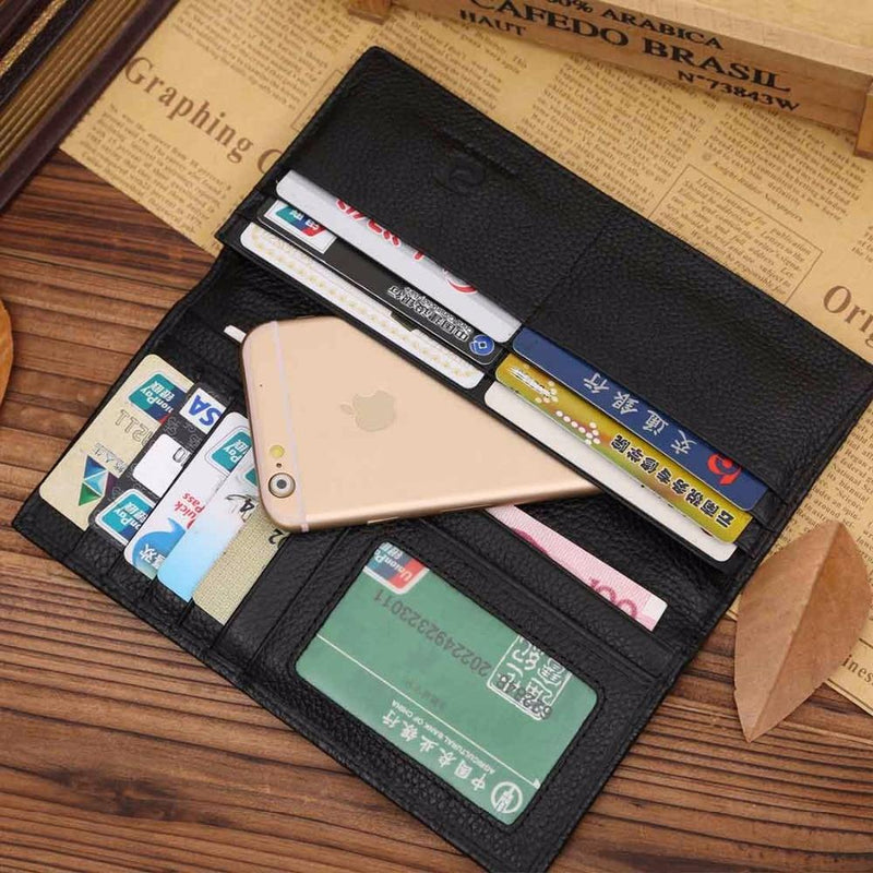 Genuine Leather Men Wallets Crocodile pattern