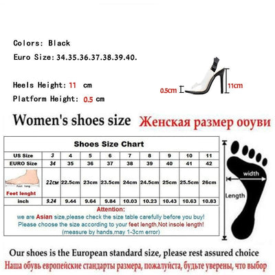 Women Butterfly-Knot Clear Stilettos Slingback PVC Sandals