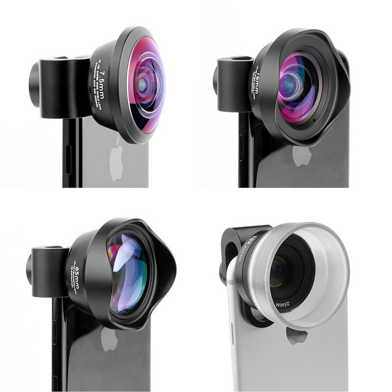 Wide Angle Fisheye Macro Phone Lens 2X