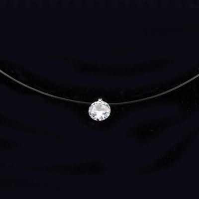 Female Transparent Fishing Line Necklace