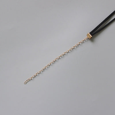 Double Layer Single Imitation Pearl Choker Necklace Collier