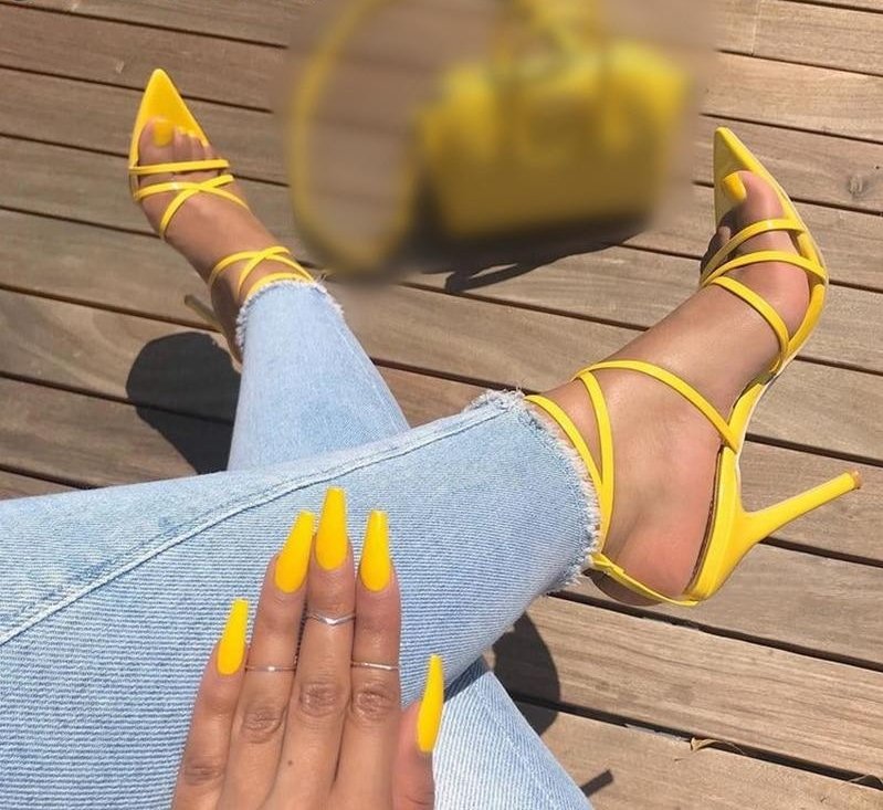 Nichole Point Sandals High Heels