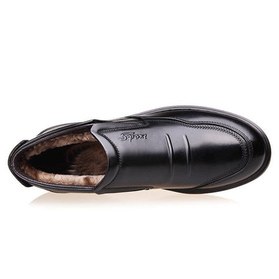 Snow Boots Winter Soft Genuine Leather Shoes