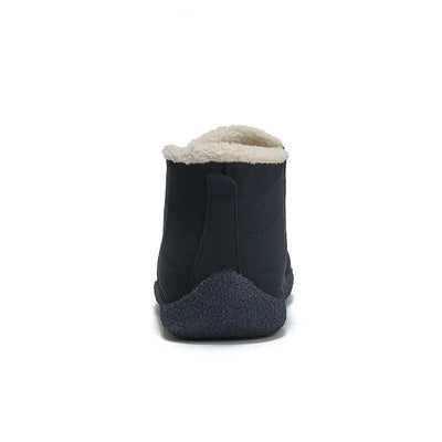 Unisex Waterproof Cotton Cloth Winter Shoes for Men