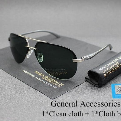 Driver Mirror Aluminum Magnesium Polarized Sunglasses Men