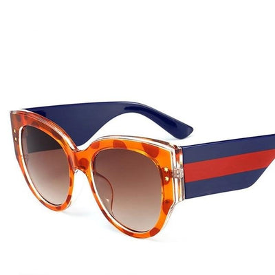New Oversized Women Cat Eye Sunglasses
