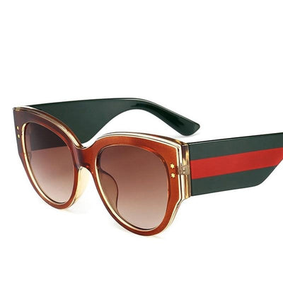 New Oversized Women Cat Eye Sunglasses