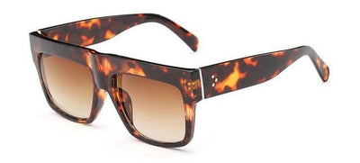 Women Men Vintage Rectangular Sunglasses