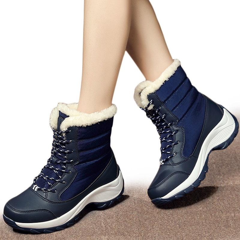 Warm Fur Snow Boots