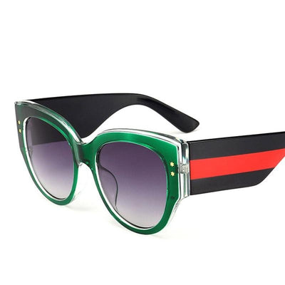 New Oversized Women Cat Eye Sunglasses