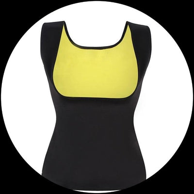 Plus Size Neoprene Sweat Sauna Hot Body Shapers Vest