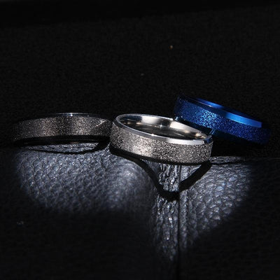 Simple Titanium Female Steel Ring