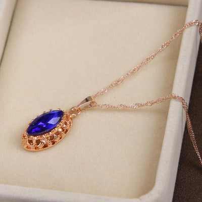Gold Color Long Chain Necklace