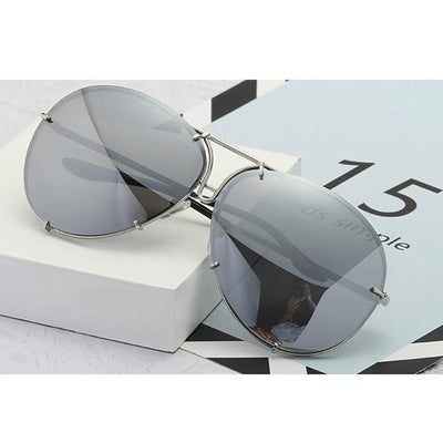 Over sized Aviator Sunglasses Women Shades