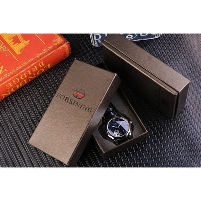 Blue Ocean Geometry Design Men's Top Watch