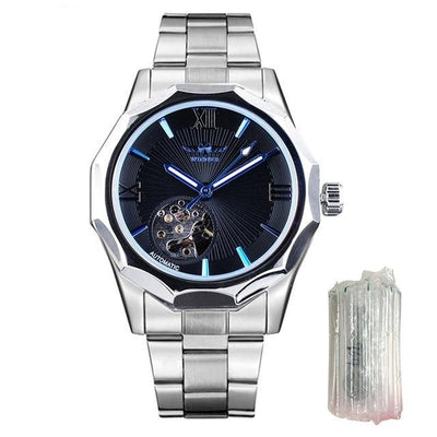 Blue Ocean Geometry Design Men's Top Watch