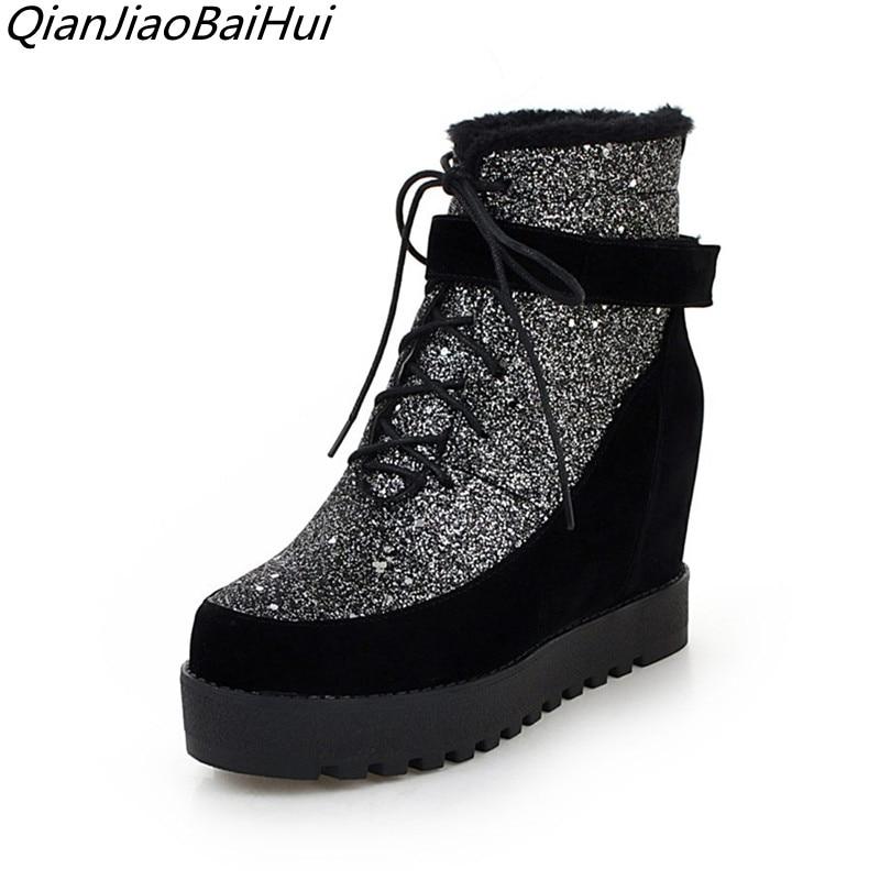 Winter Women's Leather Casual Ankle Boots