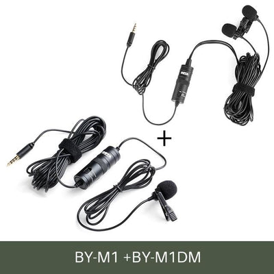 M1 Lavalier Audio Video Phone Microphone Condenser Mic