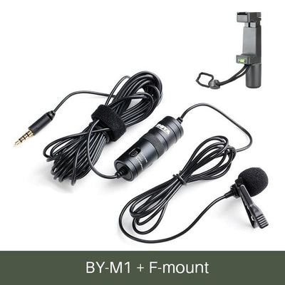 M1 Lavalier Audio Video Phone Microphone Condenser Mic