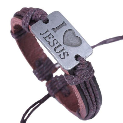 Men  Leather Jewelry Vintage Bracelet