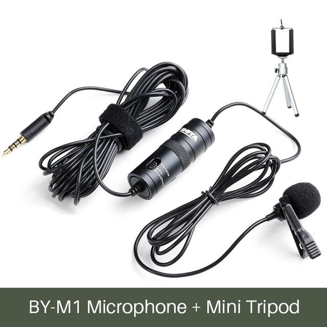 M1 Lavalier Audio Video Phone Microphone Condenser Mic