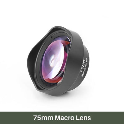 Wide Angle Fisheye Macro Phone Lens 2X