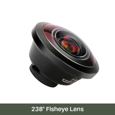 Wide Angle Fisheye Macro Phone Lens 2X