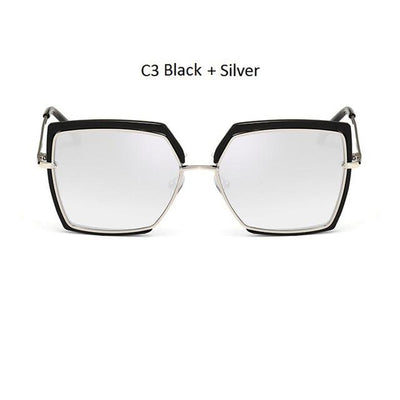 Woman Cat Eye Pink Sunglasses