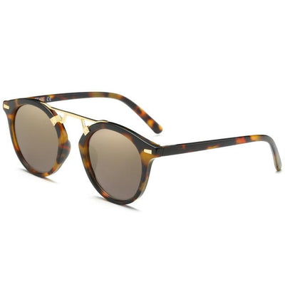 Ladies Oval Mirror Sunglasses