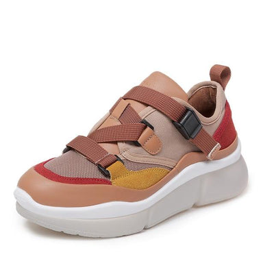 High Top Sneakers Women PU Leather