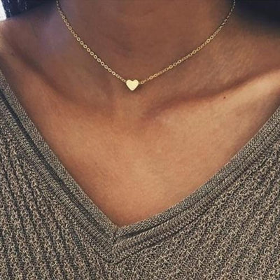 Tiny Heart Bohemian Necklace for Women