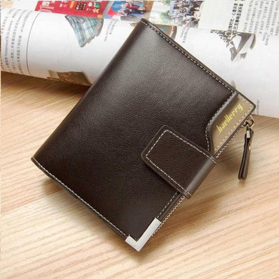 Leather Men  Leather Wallets Zipper